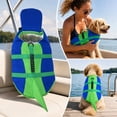 thumbnail image 4 of Dog Swim Vest with Chin Rest,Dog Life Jacket with Chin Float, Adjustable Flotation Vest with Leash, Polyester Material, For Swimming Boating Pool, 4 of 6