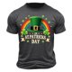 thumbnail image 1 of El Día de San Patricio de los Hombres de Manga Corta Impresión de la Tripulación Cuello Superior, Poliéster Ligero para la Fiesta de Verano de Primavera Y el Uso Diario, 1 of 9