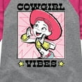 thumbnail image 3 of Toy Story 4 - Cowgirl Vibes - Toddler & Youth Girls Raglan Graphic T-Shirt, 3 of 5