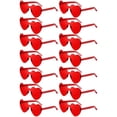 thumbnail image 1 of Lentes de Sol Rojos con Forma de Corazón para Mujer x14, 1 of 7