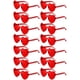 thumbnail image 1 of Lentes de Sol Rojos con Forma de Corazón para Mujer x14, 1 of 7