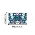 thumbnail image 3 of Olilia 50-Pack Printed Disposable Adult Face Masks,Three-Layer Individually Packaged Non-Woven Breathable Masks,Various Patterns,Effectively Protect Against Dust From Mouth And Nose, Unisex., 3 of 7