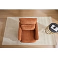 thumbnail image 4 of S-HOME Accent Chair With Boucle Fabric Upholstered Armchair Comfortable Single Sofa For Living Room Bedroom Office，Orange, 4 of 10