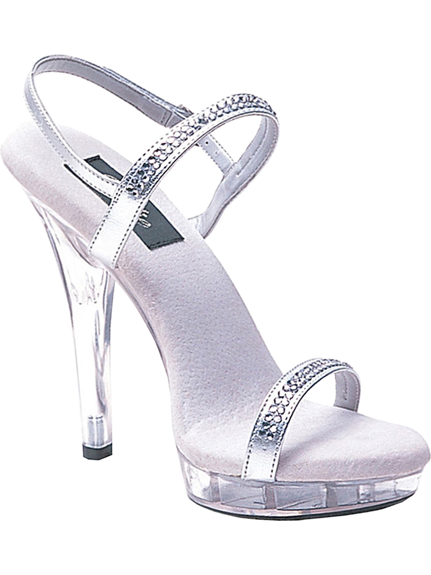 evening shoes silver