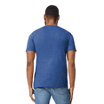 thumbnail image 4 of Gildan Softstyle Lightweight Cotton T-Shirt for Adult, Heather Blue, 2XL, 4 of 5