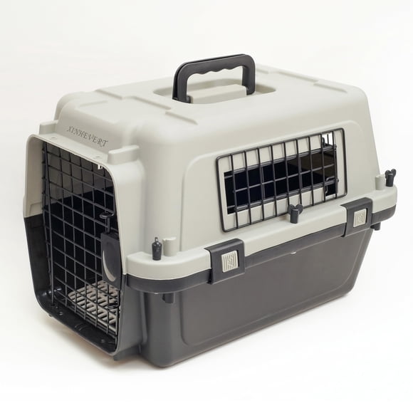 XINHEVERT Plastic Puppy/Cats Crate Portable Travelling Pet Kennel Without Wheel for Puppy/Cats