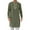 Army Green, variant on ZenCart Men's Kaftan Robe O-Neck Long Sleeve Abaya Breathable Button-up Thobe Arabic Ihram Clothing for Casual Occasions Prayers