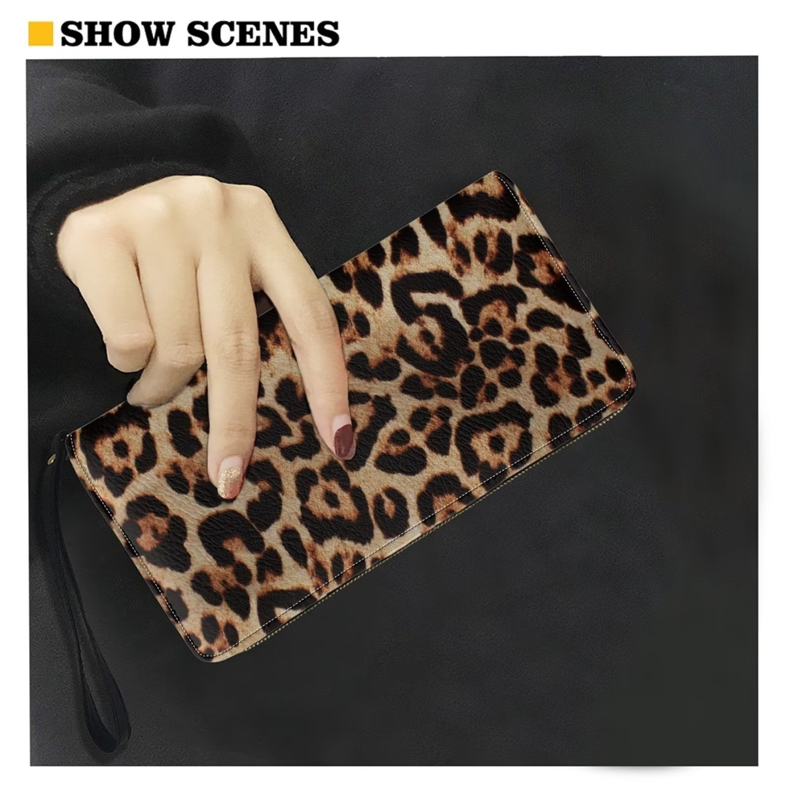 Animal print wallets for womens sale