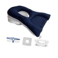 thumbnail image 2 of Elodie Face Down Pillow Breathable Multifunctional Napping Pillow Soft Prone Pillow Navy, 2 of 8
