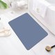 thumbnail image 4 of Alfombrilla de goma antideslizante de secado rápido, superabsorbente, fina, para baño, apta para debajo de la puerta, lavable, para ducha, delante de la bañera, ducha, lavabo, 16 x 24 pulgadas, 4 of 5