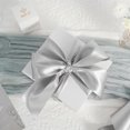 thumbnail image 4 of Cinta decorativa MEEDEE Silver Lux, doble satén, 7,5 cm x 9 m, 4 of 9