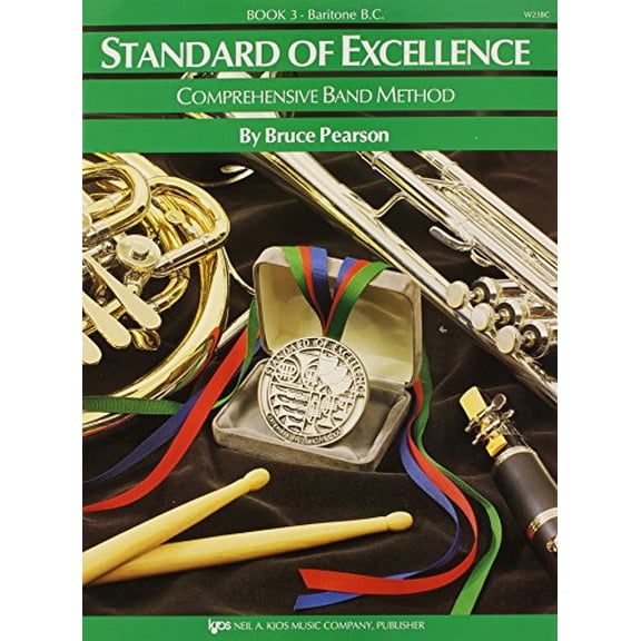 Pre-Owned Standard of Excellence: Baritone B.C. - Book 3, KJOS Publishing