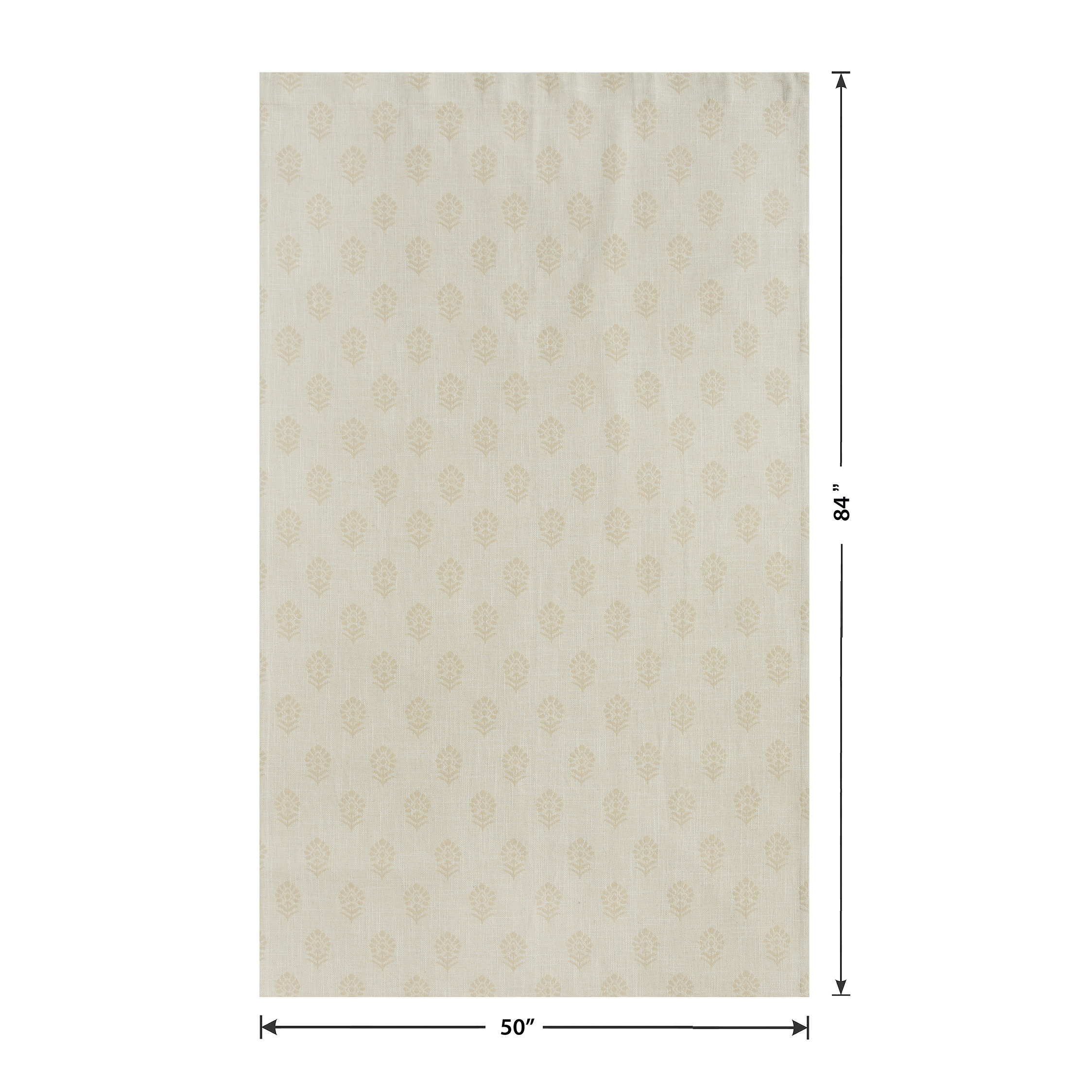Better Homes & Gardens Floral Block Print Blackout Curtain Panel photo 4