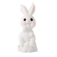 thumbnail image 2 of Gwong hogar 1 pcs figurine de conejo exquisito diseño de nieve resina decoración de micro paisaje en miniatura para niños Gwong 21096134, 2 of 7