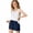 Navy, variant on CPNG Kids Girls Boys Cotton Shorts Comfort Soft Sport Jogger Shorts Casual Elastic High Waist Drawstring Shorts(Red,16-17 Years)