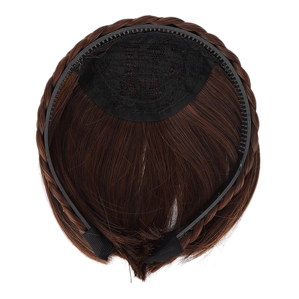 Elegante flequillo postizo, peluca con flequillo para mujer, flequillo falso de moda, rendimiento confiable