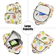 thumbnail image 5 of FORMRS Mini Backpack Purse for Women Travel Daypack Casual Shoulder Bag, Pink Colorful Leaves, 5 of 7