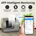 thumbnail image 2 of 100L Automatic Self-Cleaning Cat Litter Box - APP Control, Safe Alert, Smart Health Monitor, Grey, 2 of 7