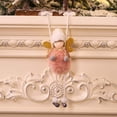 thumbnail image 3 of Decoraciones navideñas Adornos colgantes Colgante de ángel de peluche navideño Mini muñeca creativa y linda para niña (Ángel de peluche) brillar Electrónica, 3 of 4
