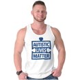 thumbnail image 5 of Autistic Lives Matter Autism Aware Tank Top T Shirts Men Women Brisco Brands S, 5 of 6