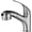 C, variant on Bathroom Basin Faucet, Single Handle Single Hole Sink Faucet, 360°Rotation Pull-Out Hot and Cold Water Mixer Tap, 304 Brushed Stainless Steel,C