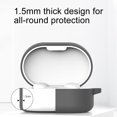 thumbnail image 3 of Naierhg Earphone Case,Bluetooth-compatible Earphone Anti-fall Protective Silicone Case Storage Cover with Carabiner for Redmi AirDots 3, 3 of 8