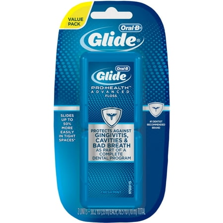 Glide Floss Mint - Glide Pro-Health Advanced Floss, Fresh Mint, 38.2 Yards