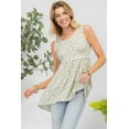 thumbnail image 2 of Celeste's Women's Animal Print Babydoll Tunic Top available in Missy and Plus Size Made in the USA, 2 of 4