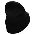 thumbnail image 3 of Gamer Mouse Embroidered 12 Inch Long Knitted Beanie - Black OSFM, 3 of 5