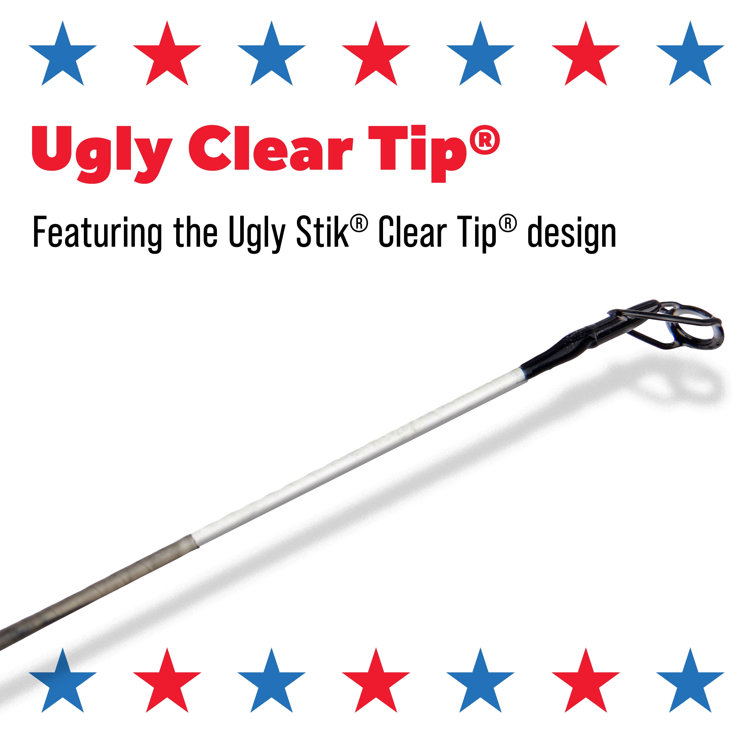 Ugly Stik 50th Anniversary 6'6" Medium Spinning Combo with 35 Size Reel