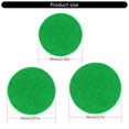 thumbnail image 3 of 10Pcs Felt Sticker for Air Hockey Pushers Air Hockey Table Felt Pushers Replacement Felt Pad Air Hockey Mallet Felt Pad, 3 of 5