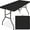 Black, variant on Leumius 6 Foot Folding Table,Indoor Outdoor Folding Table,White