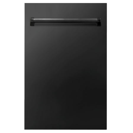 ZLINE - 18" Compact Top Control Built-In Dishwasher with Stainless Steel Tub, 40 dBa - Stainless steel