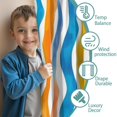 thumbnail image 3 of Blackout Kids Curtains,Colorful and Grey Abstract Art Artwork Childrens Insulated Curtains Set Of 2,Bedroom Essentials,Toddler Room Decor 42x84in(106x213cm), 3 of 4