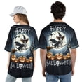 thumbnail image 5 of Happy Halloween Rat Terrier Witch Pumpkins Bats All Over Print 3D Baseball Shirt Ratty Dog Lover Softball Sport - 13012, 5 of 6