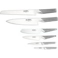 thumbnail image 3 of Global-Ikasu Stainless Steel Knife & Bamboo Block - 7 PC Set, 3 of 5