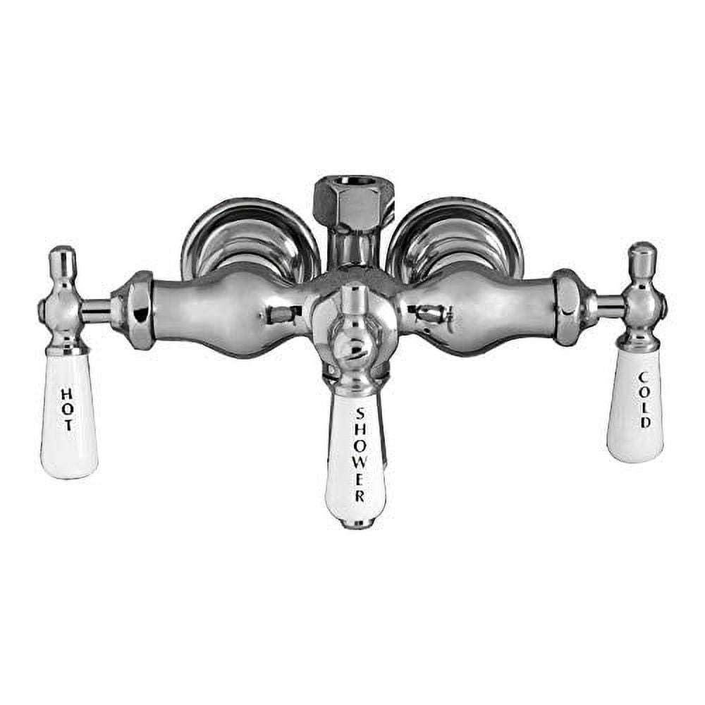 Barclay 4073-PL-CP Tub Diverter Bathcock for Acrylic Tub Polished Chrome