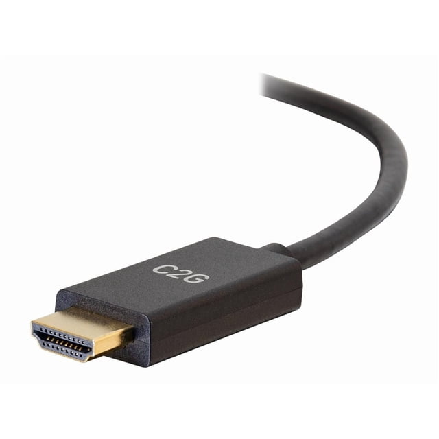 C2G 3ft Mini DisplayPort to HDMI Cable - Mini DP to HDMI Adapter - DisplayPort 1.2a HDMI 1.4b - 4K 30Hz - M/M - Adapter cable - Mini DisplayPort male to HDMI male - 3 ft - black - passive, 4K support
