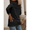 thumbnail image 4 of Women Long Sleeved Sports Jacket Solid Color Sports Jacket Office Open Front Casual Jacket, 4 of 4