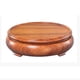 thumbnail image 1 of Expositor for bonsái, base redonda de madera de rama agria for lámpara de mesa y tetera., 1 of 5