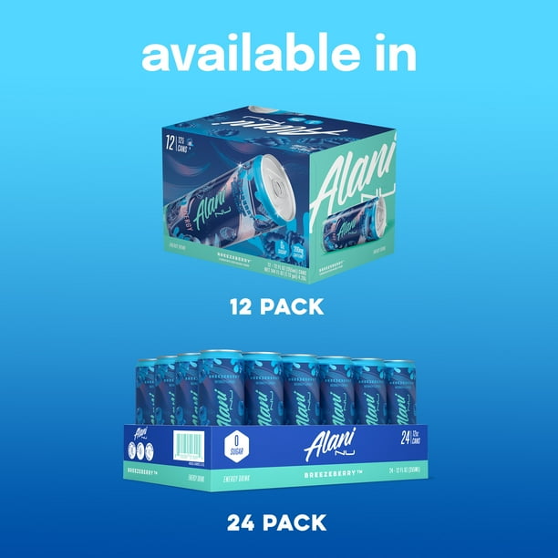 Alani Nu Breezeberry 12pk - Energy drinks for retail outlets