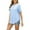 Light Blue, variant on SHITINN Womens Fashion Casual Top Crew Neck T Shirts Summer Short Sleeve Casual Loose T Shirts To Womens T-Shirts Women Short Sleeve Tops Clothes for Women