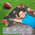 thumbnail image 2 of Football Blanket for Men, Football Gifts for Men, Soft Football Gift Blanket for Room Decor Bedding 60"x80", 2 of 6
