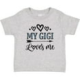 thumbnail image 3 of Inktastic My Gigi Loves Me Boys or Girls Baby T-Shirt, 3 of 5