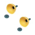 thumbnail image 1 of Oleegame 2PC Silicone Collapsible Funnel Kitchen Gadget Accessories Collapsible Funnel For Water Bottle Liquid Transfer Food Grade Yellow, 1 of 4