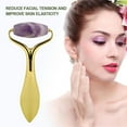 thumbnail image 4 of Instrument de Massage pour le Visage, Masseur Raffermissant pour la Peau, Barre de Beauté Raffermissante, Rouleau de Massage pour le Visage, Améthyste, Blanc, Obsidienne, Pierre Rouge, Rose, 4 of 8
