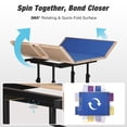thumbnail image 4 of FUNTOK 2000 Pieces Puzzle Table with 4 Wheels, Adjustable Jigsaw Table in Height Angle with Cover Upgraded Stability for Adults, 4 of 11