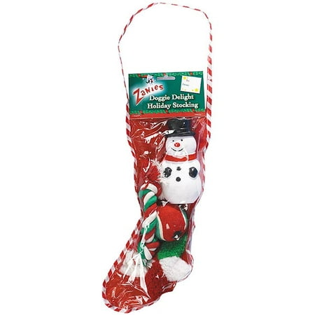 Doggie Delight Holiday Stockings Four Red & Green Christmas Theme Dog