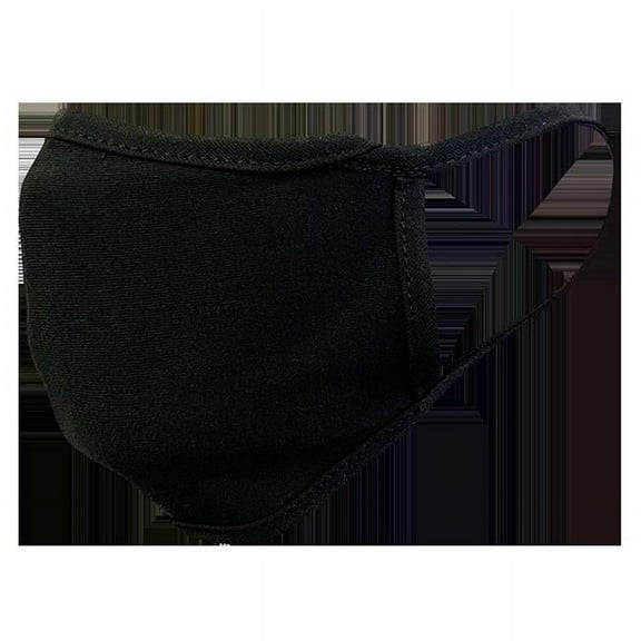 Single Layer Face Mask, Black