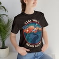 thumbnail image 2 of Bella Canvas 3001 TShirt, Stay Wild Moon Child, 2 of 2